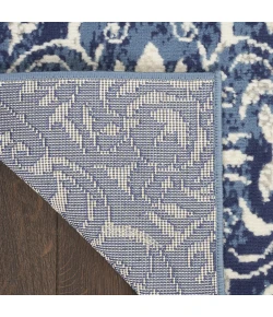 Nourison Home Jubilant Blue JUB21 7ft.10in. x 9ft.10in. Rect. Rug