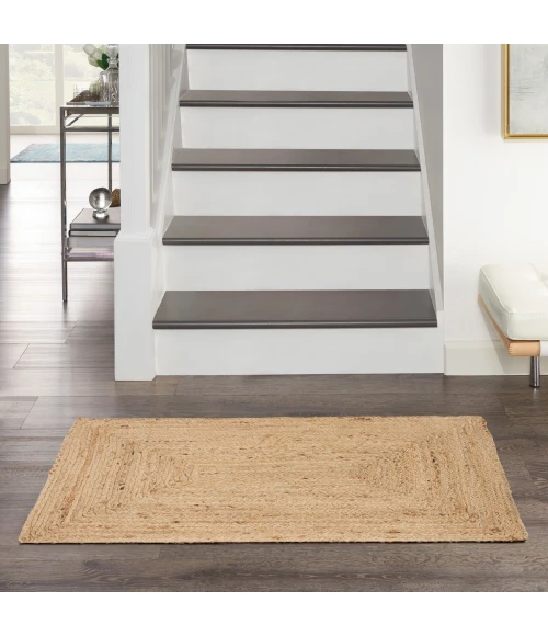 Nourison Natural Jute Natural NJT03 2 ft. X 3 ft. Rect. Rug