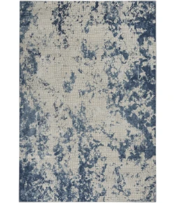 Nourison Home Rustic Textures Blue RUS16 5ft.3in. x 7ft.3in. Rect. Rug