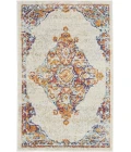 Nourison Persian Vintage Ivory Multicolor PRV02 3ft.3in. x 5ft.3in. Rect. Rug