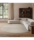 Nourison Positano Light Grey POS02 12ft. Round Rug
