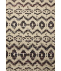 Nourison Home Spectrum Beige Black SPE01 5ft.3in. x 7ft.5in. Rect. Rug