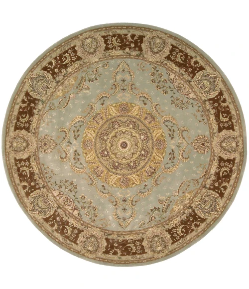 Nourison Home Nourison 2000 Grey 2236 6ft. x Round Round Rug
