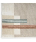 Nourison Thalia Ivory Multicolor THL02 5ft.3in. x 7ft.3in. Rect. Rug