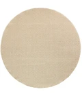 Nourison Tulum Cream TLM02 8 ft. X Round Rug