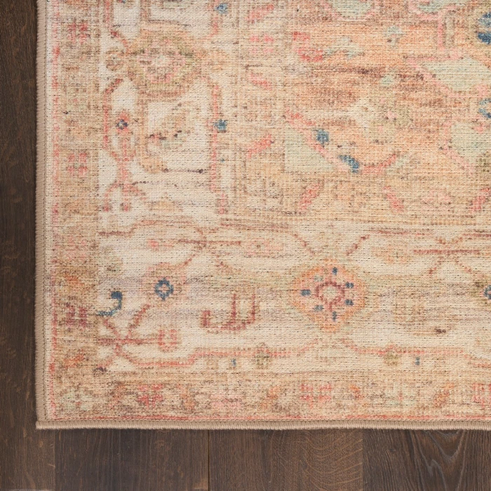 Nourison Vintage Washables Multicolor VWS15 9 ft. X 12 ft. Rect. Rug