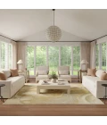 Nourison Brushlight Beige Grey BRL03 5ft.3in. x 7ft.3in. Rect. Rug