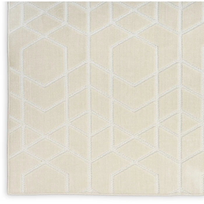 Nourison Home Washable Charm Cream / Ivory WCH01 2ft. x 6ft. Rect. Rug