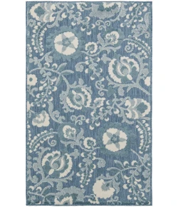 Nourison Home Aloha ALH17 Blue 2 ft. 8 in. X 4 ft. Area Rug
