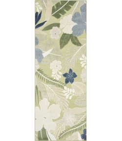 Nourison Home Suncoast Green SNC01 2ft. x 6ft. Rect. Rug