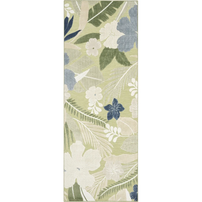 Nourison Home Suncoast Green SNC01 2ft. x 6ft. Rect. Rug