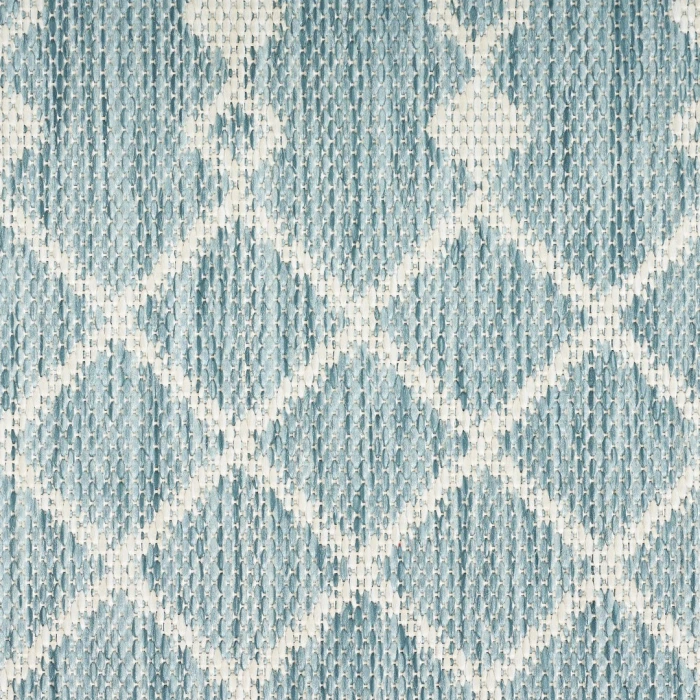 Nourison Positano Aqua POS02 4ft. Round Rug