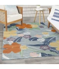 Nourison Home Suncoast Blue SNC01 4ft. x 6ft. Rect. Rug