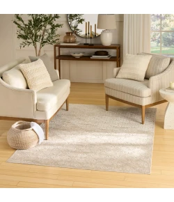 Nourison Home Washable Charm WCH03 Beige Ivory 4 ft. X 6 ft. Area Rug