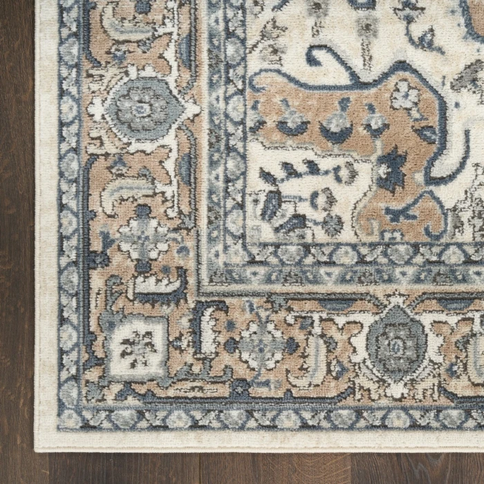 Nourison Quarry Ivory Taupe QUA18 8 ft. X 10 ft. Rect. Rug