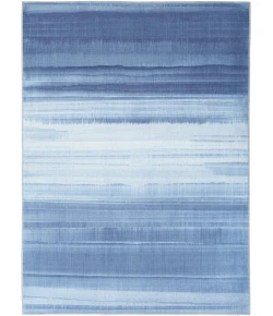 Calvin Klein Launder Blue LDR01 3ft.11in. x 5ft.11in. Rect. Rug