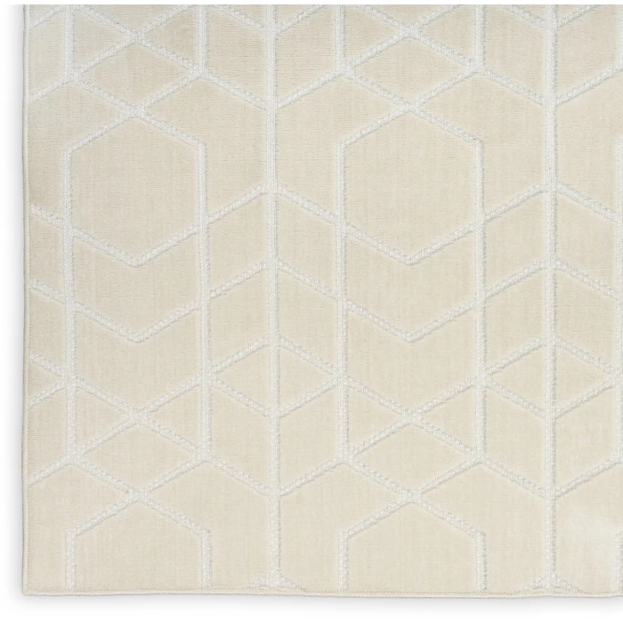 Nourison Home Washable Charm Cream / Ivory WCH01 5ft. x 7ft. Rect. Rug