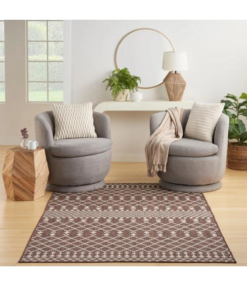 Nourison Positano Natural POS02 6 ft. X 9 ft. Rect. Rug