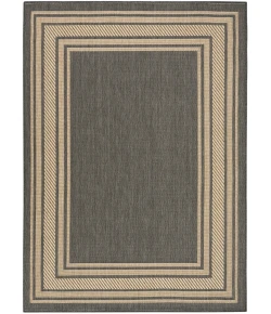 Nourison Home Horizon Indoor/Outdoor HOZ03 Charcoal 4 ft. X 6 ft. Area Rug