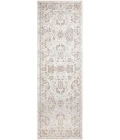 Nourison Astra Machine Washable Grey ASW20 2 ft. 2 in. x 8 ft. Rect. Rug