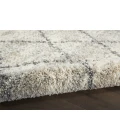 Nourison Home Oslo Shag Grey OSL01 6ft.7in. x 9ft.6in. Rect. Rug