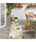 Nourison Home Suncoast Green SNC01 2ft. x 6ft. Rect. Rug