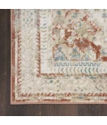 Nourison Thalia Rust Multicolor THL04 2ft.2in. x 10ft. Rect. Rug