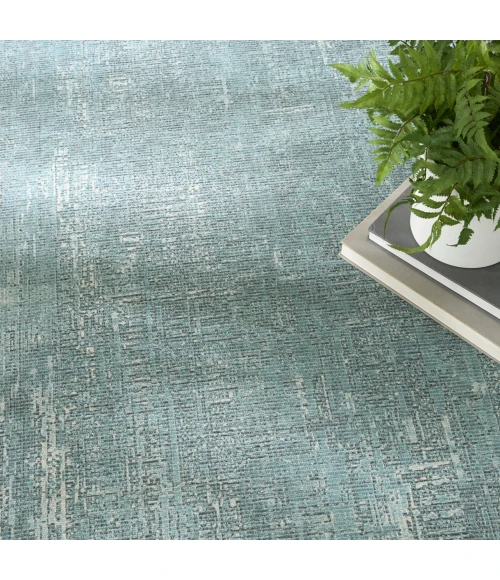 Nourison Home Botanical Washables Green BOT05 5ft. x 7ft. Rect. Rug