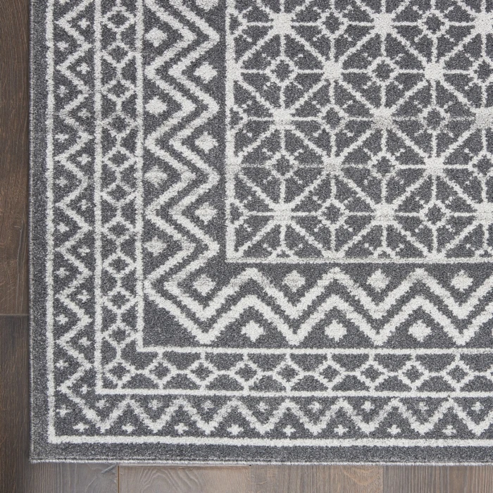 Nourison Home Palermo Grey PMR02 5ft.3in. x 7ft.3in. Rect. Rug