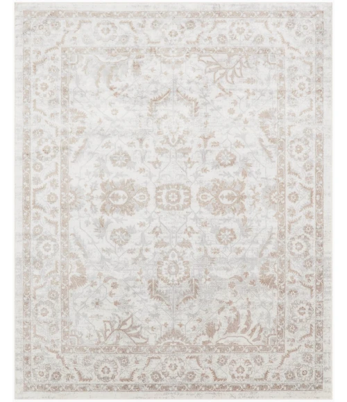 Nourison Astra Machine Washable Grey ASW20 9 ft. x 12 ft. Rect. Rug