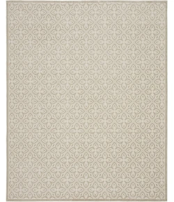 Nourison Home Washable Charm Grey WCH03 8ft. x 10ft. Rect. Rug