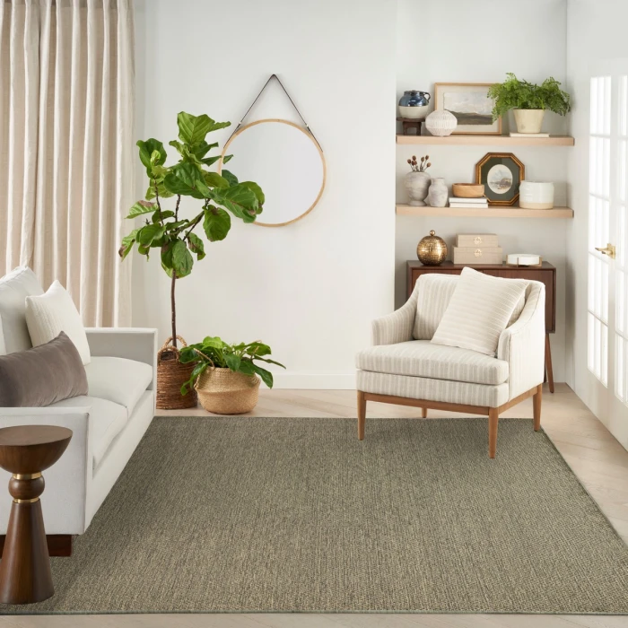 Nourison Tulum Olive TLM03 10 ft. X 14 ft. Rect. Rug