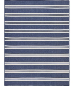 Nourison Home Horizon Indoor/Outdoor Blue HOZ05 8ft. x 10ft. Rect. Rug
