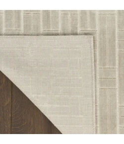 Nourison Home Washable Charm Grey WCH02 5ft. x 7ft. Rect. Rug