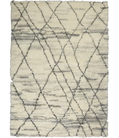 Calvin Klein San Antonio White CK773 5ft.6in. x 8ft. Rect. Rug