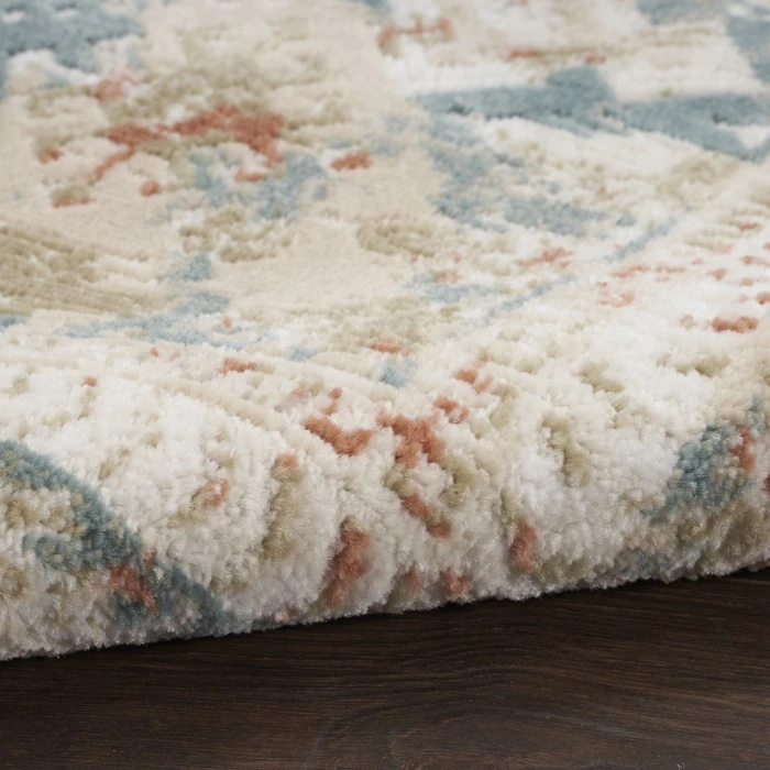 Nourison Thalia Green Ivory THL04 5ft.3in. x Round Rug