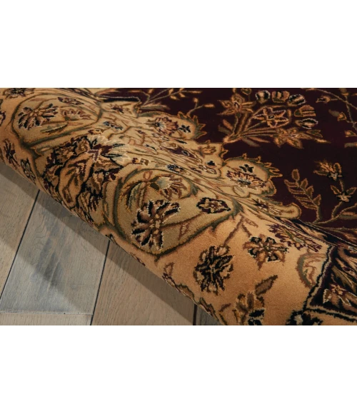 Nourison Home Nourison 2000 Plum 2145 7ft.6in. x 9ft.6in. Oval Oval Rug