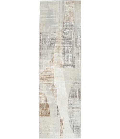 Nourison Sparkle Grey ILI04 8 ft. Rect. Rug