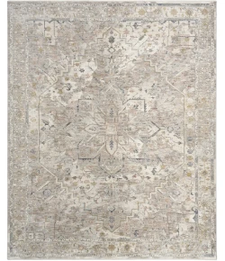 Nourison Home Antique Fusion Grey ANF02 5ft.3in. x 7ft.10in. Rect. Rug