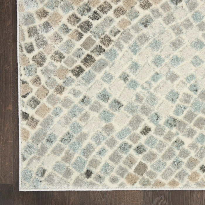 Nourison Home Marmara Ivory MRA02 7ft.10in. x 9ft.10in. Rect. Rug
