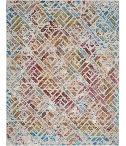 Nourison Home Radiant Grey Multicolor RAD09 8ft. x 10ft. Rect. Rug