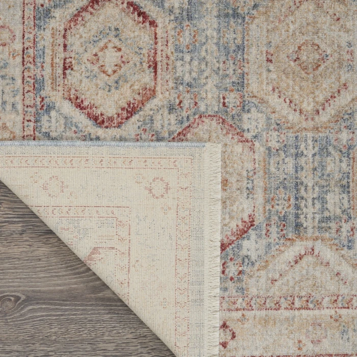 Nourison Home Homestead Blue HMS01 2ft.7in. x 10ft. Rect. Rug