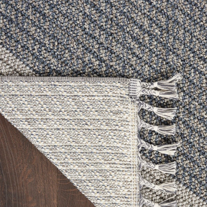 Nourison Paxton Grey Slate PAX04 5ft. 3in. x 7ft. 11in. Rect. Rug