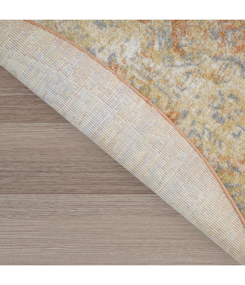 Nourison Nourison Essentials Persian Beige Rust NRE07 6 ft. X Round Rug