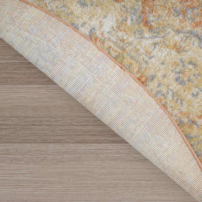 Nourison Nourison Essentials Persian Beige Rust NRE07 6 ft. X Round Rug