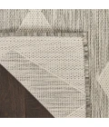 Nourison Positano Light Grey POS04 8ft. Square Rug