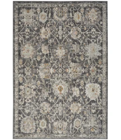 Nourison Home Oushak Home OUS01 Charcoal 6 ft. X 9 ft. Area Rug