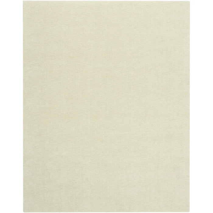 Nourison Strata Ivory SSS01 8ft.6in. x 11ft.6in. Rect. Rug