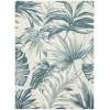 Nourison Home Aloha ALH43 Ivory Blue 9 ft. X 12 ft. Area Rug