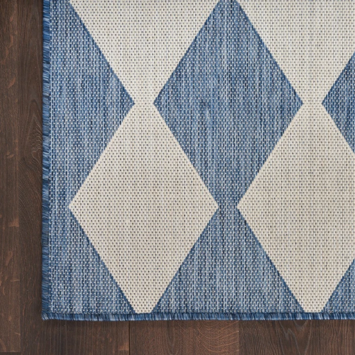Nourison Positano Navy Blue POS04 6 ft. X 9 ft. Rect. Rug
